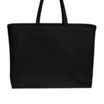 Port Authority Cotton Canvas Jumbo Tote BG427 Deep Black