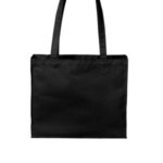 Port Authority Cotton Canvas Shopper Tote BG428 Deep Black