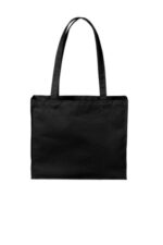 Port Authority Cotton Canvas Shopper Tote BG428 Deep Black