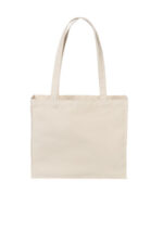 Port Authority Cotton Canvas Shopper Tote BG428 Natural