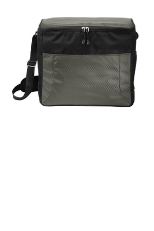 Port Authority 24-Can Cube Cooler. BG514 Grey/ Black