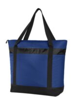 Port Authority Large Tote Cooler. BG527 True Royal/ Black
