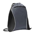 Port Authority Fast Break Cinch Pack. BG613 Deep Smoke