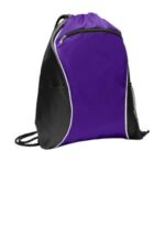 Port Authority Fast Break Cinch Pack. BG613 Purple