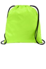 Port Authority Ultra-Core Cinch Pack. BG615 Lime Shock