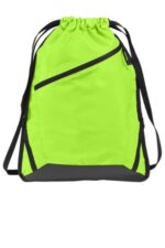 Port Authority Zip-It Cinch Pack. BG616 Lime Shock/ Black