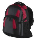 Port Authority Urban Backpack. BG77 Red/ Magnet/ Black