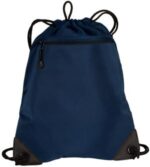 Port Authority - Cinch Pack with Mesh Trim. BG810 Navy