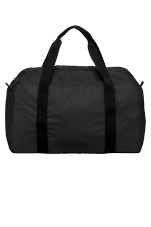 Port Authority Mini Ripstop Travel Duffel BG820 Deep Black