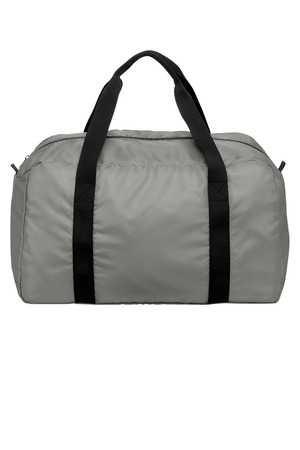 Port Authority Mini Ripstop Travel Duffel BG820 Gusty Grey