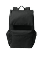 Port Authority Matte Oxford Backpack BG940 Deep Black