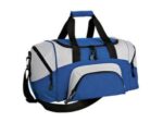 Port Authority - Small Colorblock Sport Duffel. BG990S True Royal/ Grey