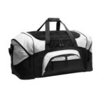 Port Authority - Standard Colorblock Sport Duffel. BG99 Black/ Grey