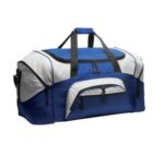 Port Authority - Standard Colorblock Sport Duffel. BG99 True Royal/ Grey