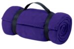 Port Authority - Value Fleece Blanket with Strap. BP10 Purple
