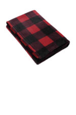 Port Authority Ultra Plush Blanket. BP31 Buffalo Plaid