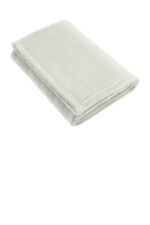 Port Authority Ultra Plush Blanket. BP31 Marshmallow