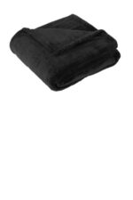 Port Authority Oversized Ultra Plush Blanket. BP32 Deep Black
