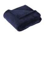 Port Authority Oversized Ultra Plush Blanket. BP32 Deep Navy