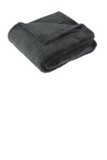 Port Authority Oversized Ultra Plush Blanket. BP32 Graphite