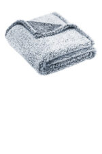 Port Authority Cozy Blanket. BP36 Navy Heather