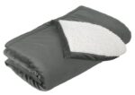 Port Authority Mountain Lodge Blanket. BP40 Hearth Grey