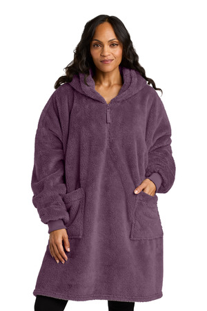 Port Authority Plush Poncho BP42 Deep Purple Mist