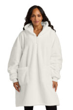 Port Authority Plush Poncho BP42 Marshmallow