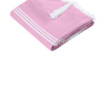 Port Authority Beach Throw BP91 Awareness Pink/ White