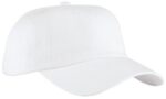 Port Authority Unstructured Brushed Twill Cap. BTU White