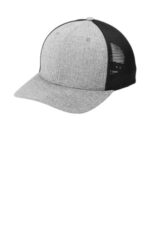 Port Authority Flexfit 110 Mesh Cap C110 Heather Silver/ Black