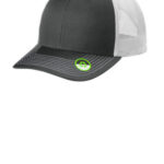 Port Authority Eco Snapback Trucker Cap C402ECO Smoke Grey/ White