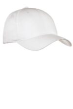 Port Authority Fine Twill Cap. C800 White
