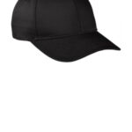 Port Authority Snapback Fine Twill Cap C801 Black