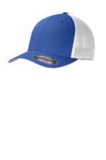 Port Authority Flexfit Mesh Back Cap. C812 True Royal/ White