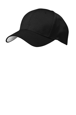 C833 - Black Port Authority Pro Mesh Cap. C833 Black