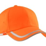 Port Authority Enhanced Visibility Cap. C836 Safety Orange