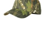 Port Authority Pro Camouflage Series Garment-Washed Cap. C871 Mossy Oak New Break-Up