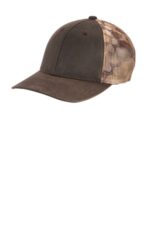 Port Authority Pigment Print Camouflage Mesh Back Cap C891 Kryptek Highlander/ Brown