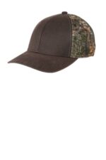 Port Authority Pigment Print Camouflage Mesh Back Cap C891 Realtree Edge/ Brown