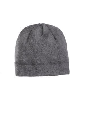 Port Authority R-Tek Stretch Fleece Beanie. C900 Midnight Heather