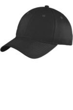 Port Authority Youth Six-Panel Unstructured Twill Cap. YC914 Black
