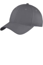 Port Authority Youth Six-Panel Unstructured Twill Cap. YC914 Charcoal