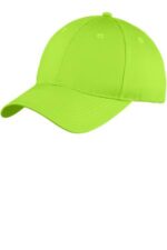 Port Authority Six-Panel Unstructured Twill Cap. C914 Lime
