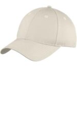 Port Authority Six-Panel Unstructured Twill Cap. C914 Oyster
