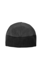 Port Authority Fleece Beanie. C918 Charcoal/ Black