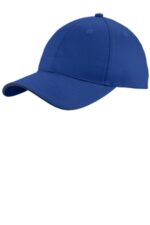 Port Authority Unstructured Sandwich Bill Cap. C919 Royal/ Black