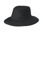 Port Authority Lifestyle Brim Hat. C921 Black