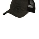 Port Authority Pigment Print Mesh Back Cap. C927 Black