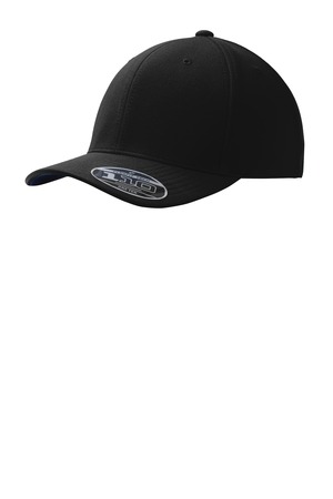Port Authority Flexfit 110 & Dry Mini Pique Cap. C934 Black